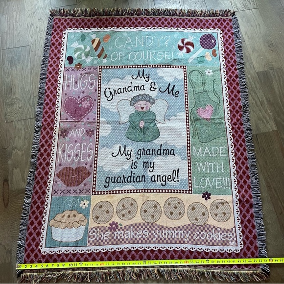 Grandma & Me Mohawk Home Blanket 4x6 Throw Blanket Christmas Present for Grandma - Picture 12 of 12